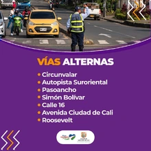 Movilidad acompañará recorrido de la minga indígena en Cali