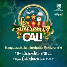 ¡No se pierda este 10 de diciembre la gran inauguración del Alumbrado Navideño!