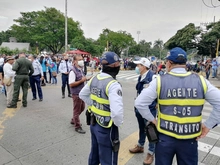 Movilidad acompaña marcha y actividades de la minga indígena en Cali