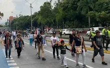 La minga indígena desarrolló sus actividades en Cali sin contratiempos