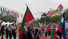La minga indígena desarrolló sus actividades en Cali sin contratiempos