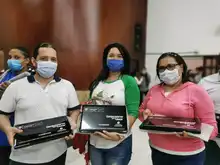 MinTIC entregó equipos de Computadores para Educar a la Institución Educativa Santo Tomás