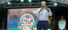 Las luces del alumbrado navideño se encendieron en el oriente de Cali