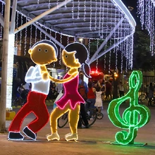 Las luces del alumbrado navideño se encendieron en el oriente de Cali
