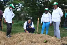 Un malecón fructuoso de amor en el río Cauca