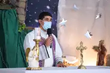Vecinos de la comuna 7 disfrutaron de villancicos y un compartir navideño en el cuerto día de la novena de aguinaldos