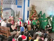 Vecinos de la comuna 7 disfrutaron de villancicos y un compartir navideño en el cuerto día de la novena de aguinaldos
