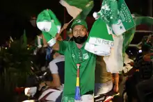 Caleños y caleñas celebraron la victoria del Deportivo Cali tras conseguir la décima estrella 