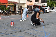 En Cali se pintó la “Calle del Swing”