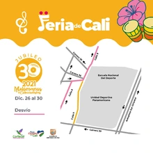 Movilidad presenta su plan de desvíos para la Feria de Cali