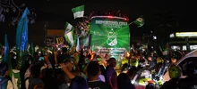 Caleños y caleñas celebraron la victoria del Deportivo Cali tras conseguir la décima estrella