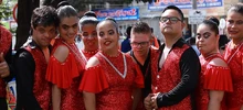 El público más saludable, fue el que asistió al Salsódromo