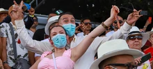El público más saludable, fue el que asistió al Salsódromo