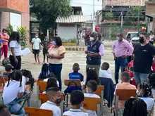La Secretaría de Educación lleva a los niños momentos de alegría en esta época decembrina 