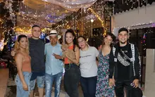 Con grandes verbenas celebraron los ganadores del mejor pesebre ecológico y la mejor cuadra adornada