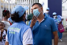 Más de 400 vacunas y 300 pruebas covid-19, se aplicaron en los eventos del tercer día de la Feria de Cali