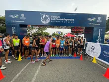 Más de 1500 caleños vibraron con la Carrera Atlética Río Cali en la Feria Deportiva 