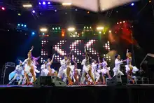 La lluvia y los tambores se fusionaron en el oriente