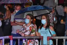 Concierto gratuito en la Calle de la Feria deleitó con sus ritmos a los asistentes