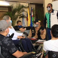 La Alcaldía protege y acoge a la población con discapacidad y no acepta vías de hecho