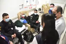 Secretaría de Salud ofrece acompañamiento a víctimas de atentado en Villa del Sur