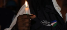 Una Velatón por la paz y la reconciliación de Cali