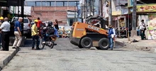 Habitantes del barrio Rafael Uribe Uribe mostraron satisfacción por el mejoramiento de la malla vial