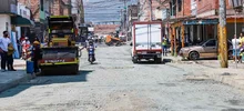 Habitantes del barrio Rafael Uribe Uribe mostraron satisfacción por el mejoramiento de la malla vial