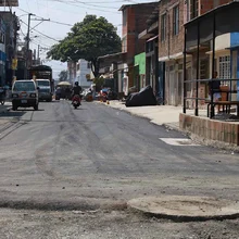 Habitantes del barrio Rafael Uribe Uribe mostraron satisfacción por el mejoramiento de la malla vial