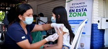 Niños de 3 a 11 años aprovecharon jornada de vacunación