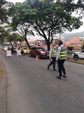 Movilidad realiza control a cumplimiento de medida de pico y placa