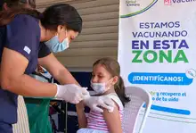 Más de 15 mil niños se vacunaron contra el covid en primera semana de unidades móviles