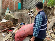 Familia que perdió su casa por accidente causado por una guala recibirá subsidio vivienda 