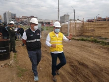 Secretario de Seguridad y Justicia, reitera el compromiso con la seguridad del área de renovación urbana. 