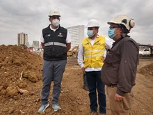 Secretario de Seguridad y Justicia, reitera el compromiso con la seguridad del área de renovación urbana. 