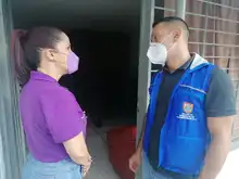 Alcaldía verifica atención en albergue para desplazados por la violencia
