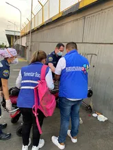 Atención integral y psicosocial  se brindó a personas mayores y habitante de calle