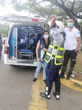 Movilidad y Salud Pública hacen estricto control a las ambulancias
