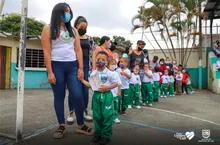 “Me gusta venir al colegio porque aprendo más y puedo jugar con mis amigos” 