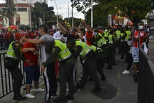 Más de 1000 policías integran el dispositivo para el próximo partido América vs. Santa Fe 