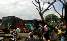 A Brisas del Bosque llegó la asistencia para familias afectadas por incendio  