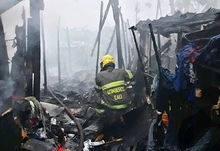 A Brisas del Bosque llegó la asistencia para familias afectadas por incendio  