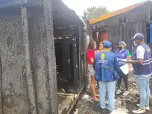 Alcaldía atiende las familias afectadas por incendio en el oriente de Cali