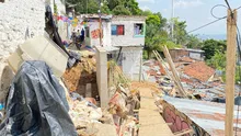 Avanza la construcción de muros de contención en zonas de riesgo