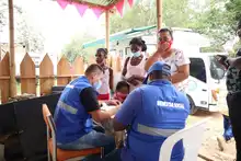 Navarro con el Corazón Contento en Feria de Bienestar y Salud