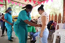 Navarro con el Corazón Contento en Feria de Bienestar y Salud