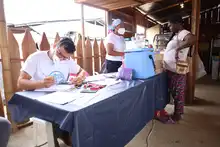 Navarro con el Corazón Contento en Feria de Bienestar y Salud