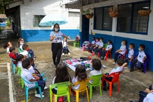 Padres de familia: acérquense a matricular a sus niños y niñas 