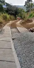 Avanzan obras de infraestructura en la vereda Montañuelas, en El Saladito