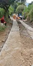 Avanzan obras de infraestructura en la vereda Montañuelas, en El Saladito